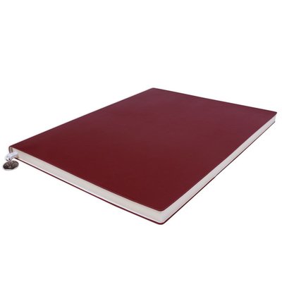 Victoria's Journals Smyth Flexy 19x25 80 gr 96 Yaprak Çizgili Bordo