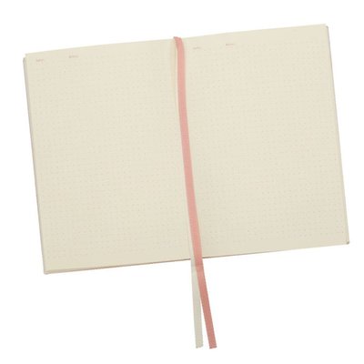 Victoria's Journals Smyth Esnek Kapak Planlayıcı Defter 14x20 cm 100 gr Pembe 96 Yaprak Noktalı