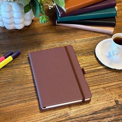 Victoria's Journals Venzi Sert Kapak Planlayıcı Defter 14x20 cm 100 gr Gül Rengi 96 Yaprak