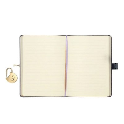 Victoria's Journals Miyaw Kilitli Defter  80 gr 160 Yaprak Çizgili