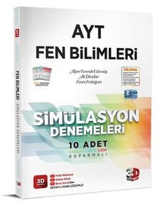  AYT Fen Bilimleri Simülasyon Denemeleri