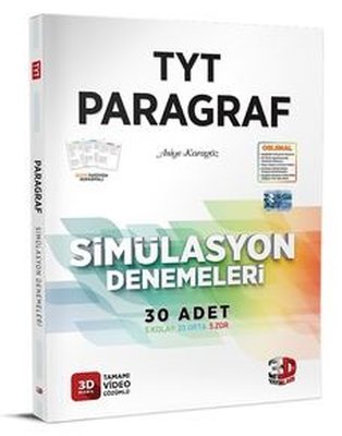  TYT Paragraf Simülasyon Denemeleri