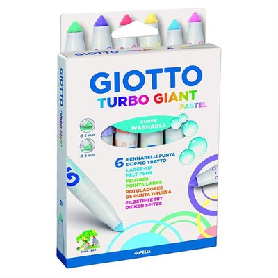 Giotto Turbo Brus Neon 10 lu Pastel Tonlar 431000