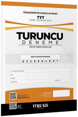 TYT Yeni Nesil Turuncu Deneme