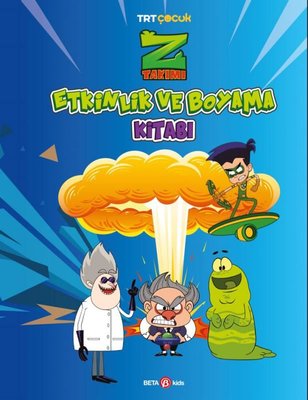 TRT Çocuk Z Takımı Etkinlik ve Boyama Kitabı 3