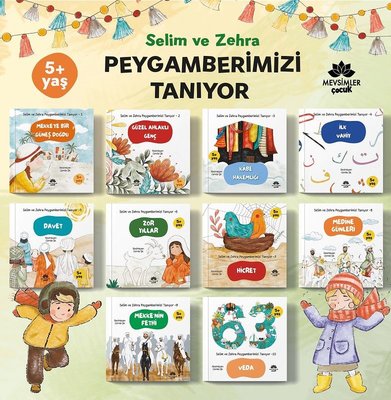 Selim ve Zehra Peygamberimizi Tanıyor Seti - 10 Kitap Takım