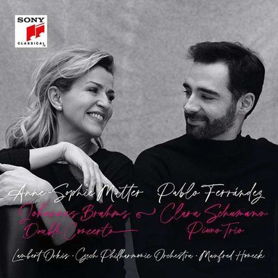 Anne-Sophie Mutter Pablo Ferrandez Czech Philharmonic Orchestra Brahms: Double Concerto / C. Schumann: Piano Trio Plak