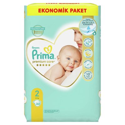 Prima Premium Care 2 Beden 60 Adet Mini Jumbo Paket