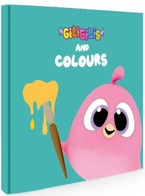 Giligilis and Colours - İngilizce Eğitici Mini Karton Kitap Serisi