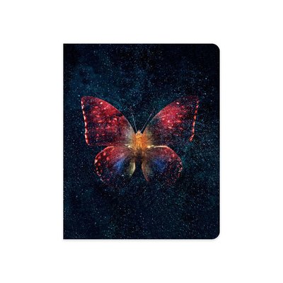 Keskin Color 20x25 80 Yaprak Çizgili Bind Note Butterfly Defter