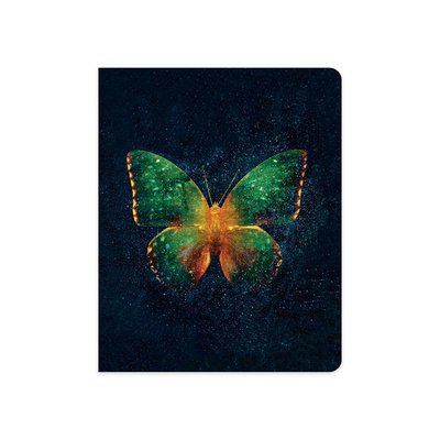 Keskin Color 20x25 80 Yaprak Çizgili Bind Note Butterfly Defter