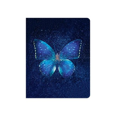 Keskin Color 20x25 80 Yaprak Kareli Bind-Note Butterfly Defter