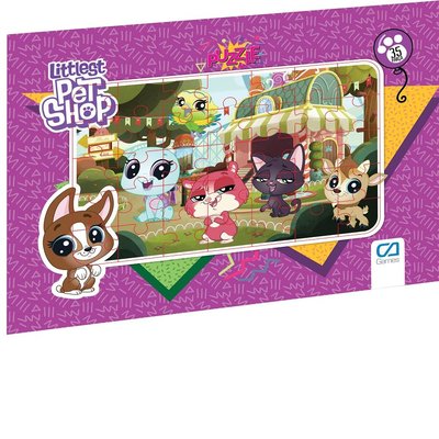 Ca Games Lıttlest Pet Shop Frame Puzzle - 35