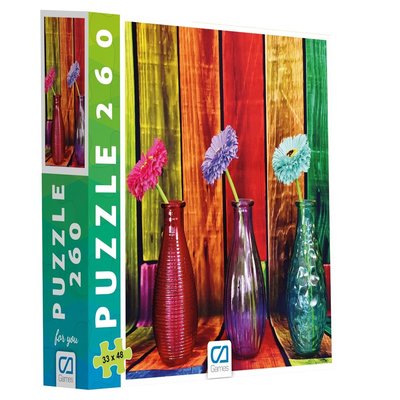 Ca Games  Çiçekler Puzzle 260 Parça