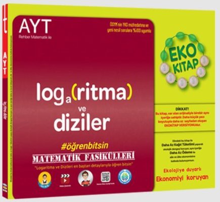 AYT Matematik Fasikülleri Logaritma-Dizi Eko