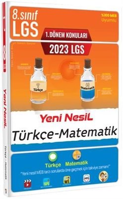 2023 8.Sınıf LGS 1. Dönem Yeni Nesil Türkçe Matematik Soru Bankası