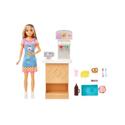 Barbie Snack Bar Görevlisi Oyun Seti HKD79