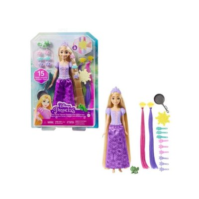 Disney Prenses Renk Değiştirebilen Sihirli Saçlı Rapunzel HLW18