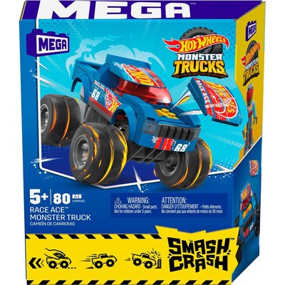 Mega Blocks Hot Wheels Monster Trucks Race Ace HMM49