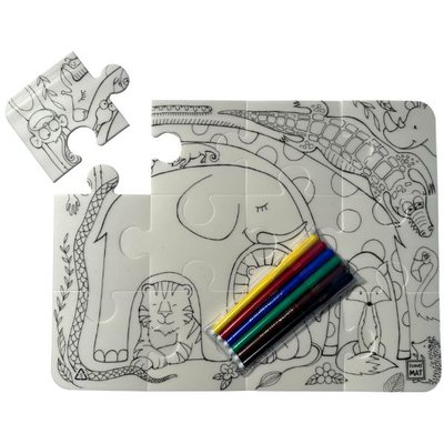 Akademi Çocuk - Funny Puzzle - Sevimli Dostlar - 30x40cm