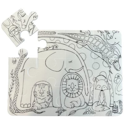 Akademi Çocuk - Funny Puzzle - Sevimli Dostlar - 30x40cm