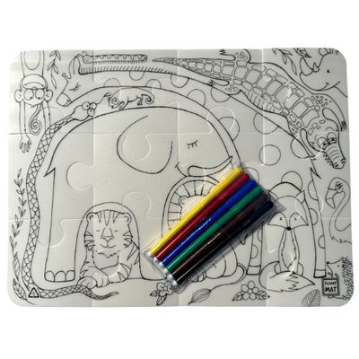 Akademi Çocuk - Funny Puzzle - Sevimli Dostlar - 30x40cm
