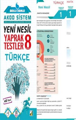 8.Sınıf Türkçe Yeni Nesil Yaprak Testler
