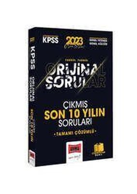 2023 KPSS Genel Kültür Genel Yetenek Orjinal Tamamı Çözümlü Son 10 Yıl Çıkmış Sınav Soruları