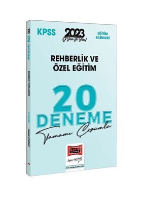 2023 KPSS Eğitim Bilimleri Rehberlik ve Özel Eğitim Tamamı Çözümlü 20 Deneme