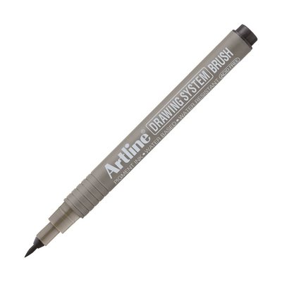 Artline Drawing System Brush Çizim Kalemi Uç Fırça Siyah