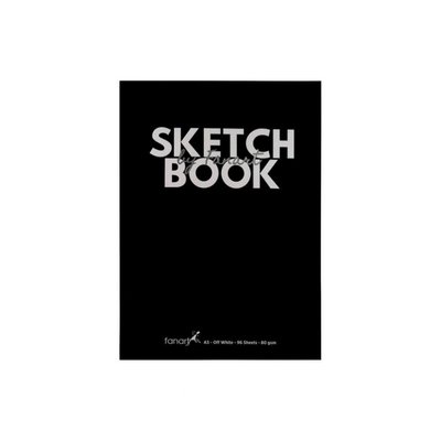 Fanart Academy Sketch Book A5 Siyah 80gr Sert Kapaklı 96yp