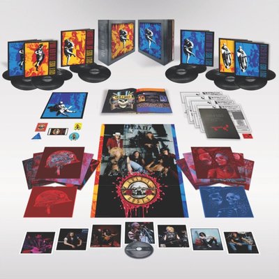 Guns N' Roses Use Your Illusion I + II (Remastered - Limited Super Deluxe Box Edition) Plak