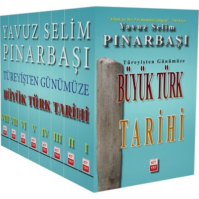 Büyük Türk Tarihi Seti - 8 Kitap Takım - Türeyişten Günümüze