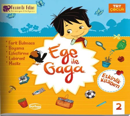 TRT Çocuk Ege ile Gaga Etkinlik Kitabım - 2