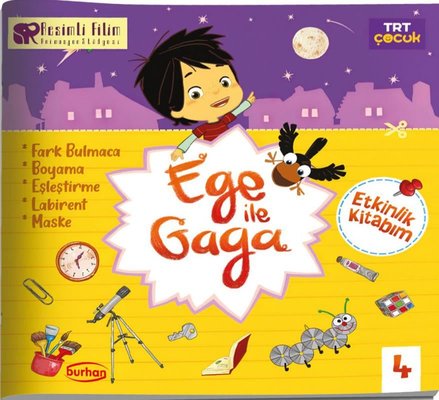 TRT Çocuk Ege ile Gaga Etkinlik Kitabım - 4