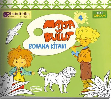 TRT Çocuk Maysa ve Bulut Boyama Kitabı - 4