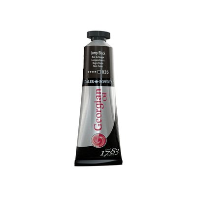 Daler Rowney Georgian Yağlı Boya Goc 38 ml Lamp Black 111014035