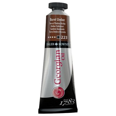 Daler Rowney Georgian Yağlı Boya Goc 38 ml Burnt Umber 111014223