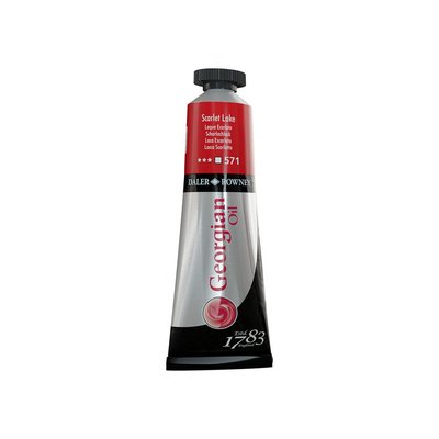 Daler Rowney Georgian Yağlı Boya Goc 38 ml Scarlet Lake 111014571