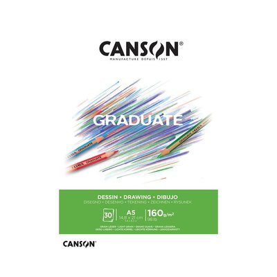 Canson Graduate  Drawıng Defteri Whıte 30 Sayfa A5 160 G 400110364