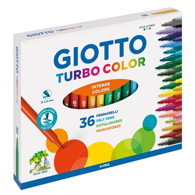 Giotto Turbo Color Keçeli Kalem 36 lı 418000