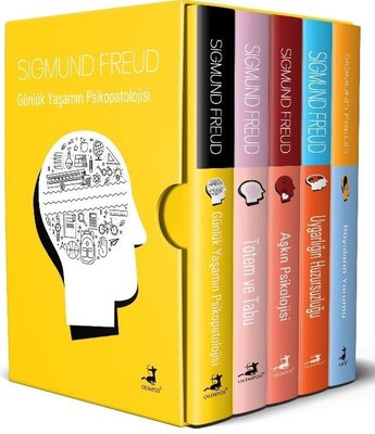 Sigmund Freud Seti 3 - 5 Kitap Takım