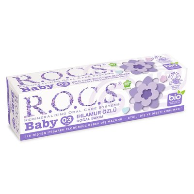 Rocs Baby 0-3 Yaş Diş Macunu Ihlamur Özlü