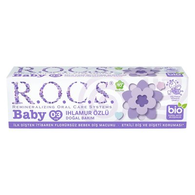 Rocs Baby 0-3 Yaş Diş Macunu Ihlamur Özlü