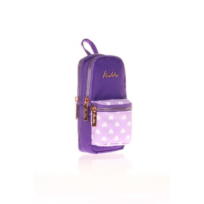 Kaukko Soft Floral Junıor Bag Kalem Çantası (Purple) K2440 