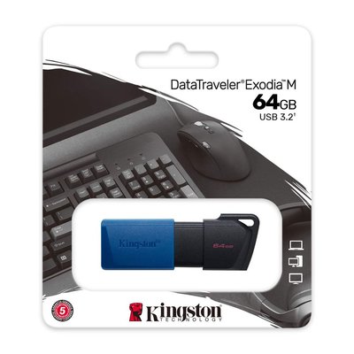 Kingston 64 GB DataTraveler Exodia DTXM/64 USB Bellek