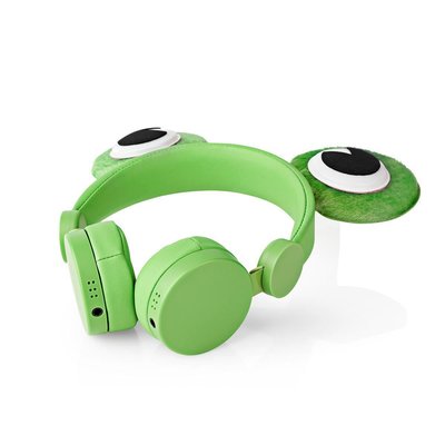Nedis HPWD4000GN Kablolu Kulak üstü Kulaklık Yeşil