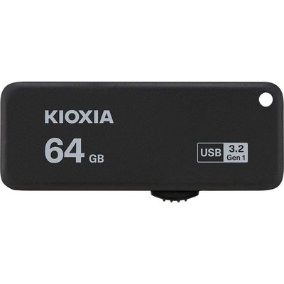Kioxia USB 64GB Transmemory U365 USB 3.2 - Siyah