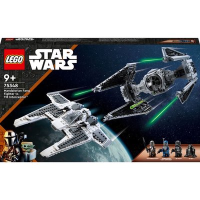 LEGO Star Wars Mandalorian Fang Fighter TIE  Interceptor'a Karşı 75348