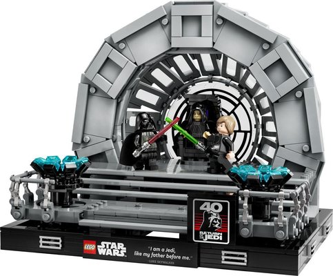 LEGO StarWars Emperor'sThrone LEGO Star Wars Emperors Throne Room Dioraması 75352 Yapım Seti (807 Parça)